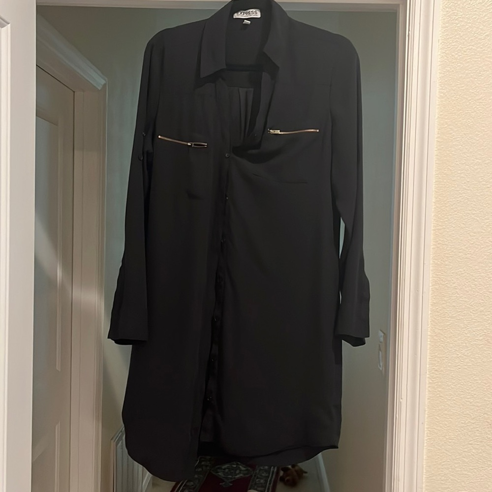 Express black size L portofino dress